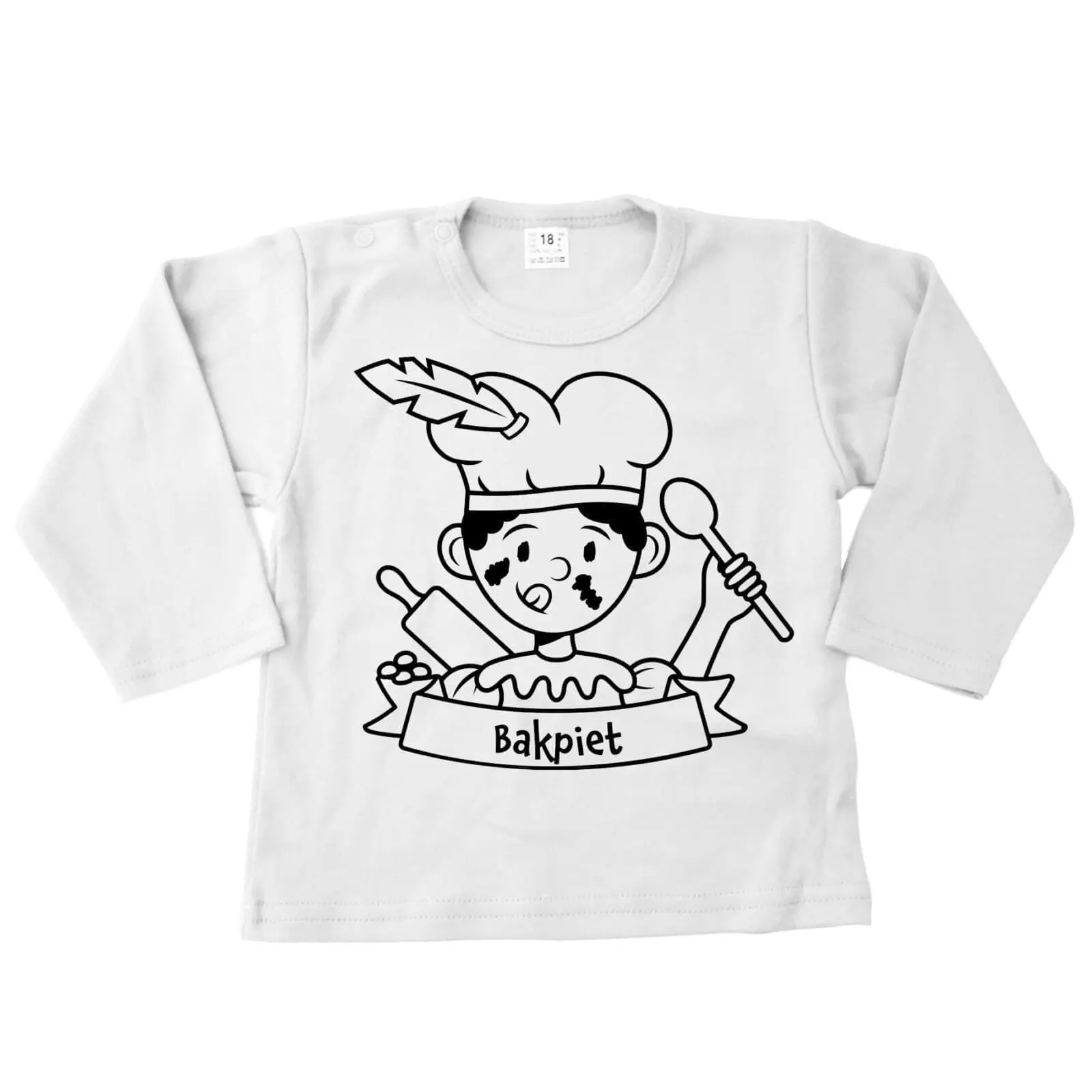 shirtbakpietwj Shirt - Bakpiet - Afbeelding 1
