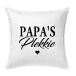 Kussen "Papa's Plekkie" - Afbeelding 2
