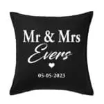 Kussen - Mr & Mrs - Afbeelding 2