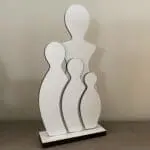 Bokaal - Mama met 3 kinderen - Afbeelding 2