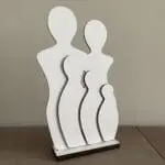 Bokaal - Papa, Mama met 3 kinderen - Afbeelding 2