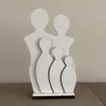 Bokaal - Papa, Mama met 3 kinderen