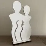 Bokaal - Papa, Mama met 2 kinderen - Afbeelding 2